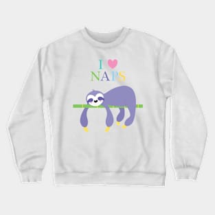 Sleeping sloth Crewneck Sweatshirt